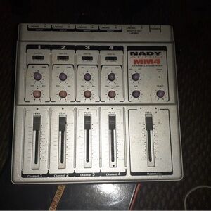 Nady Audio MM4 4 Channel Stereo Mixer